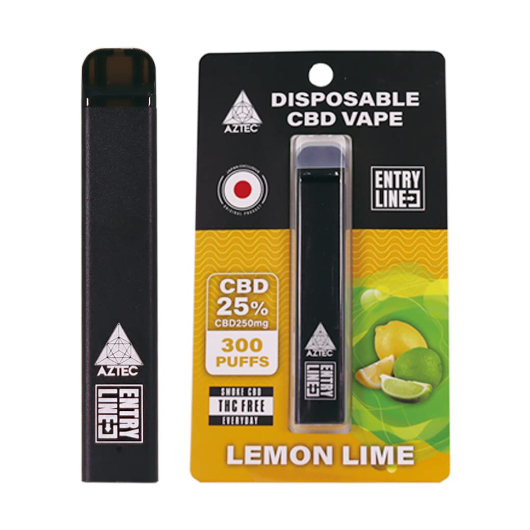 AZTEC CBD CBD ［AZTEC CBD］持ち運び CBD シーシャ アステカ 使い捨て CBD濃度25% CBD250mg配合 内容量1ml 電子タバコ シーシャ ニコチンなし タールなし 充電式 充電 フレーバー 使い捨て 使い切り ベイプ vape 本体 ベープ 小型 人気 (レモンライム)