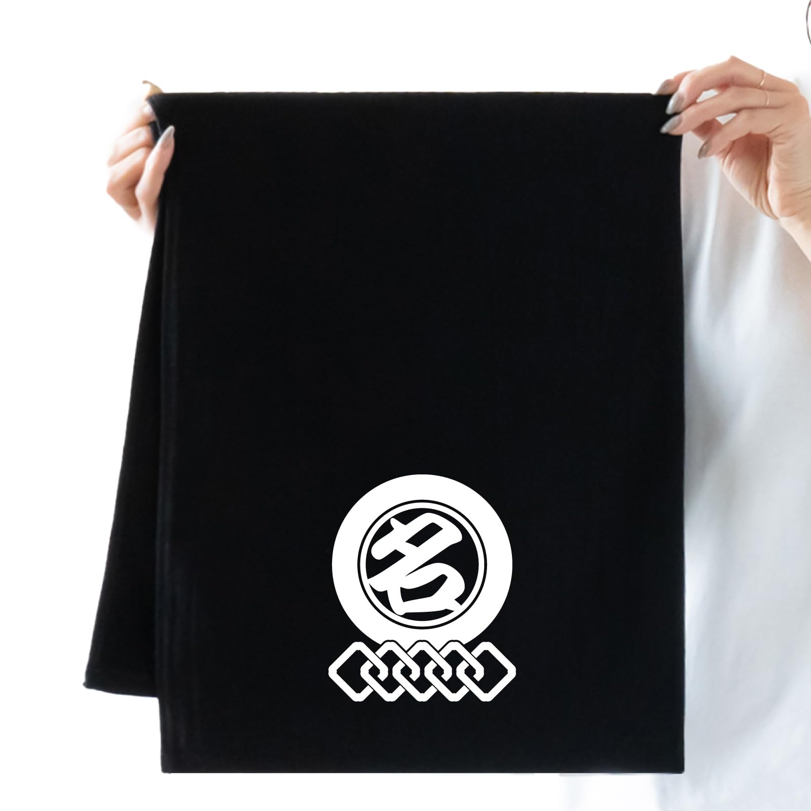 父の日 名入れ タオル プレゼント 【 〇組 黒オリジナルタオル ガーゼ×パイルのリバーシブル仕様 】 お父さん 記念品 家族 ガーゼ 厚手 吸水 熱中症対策